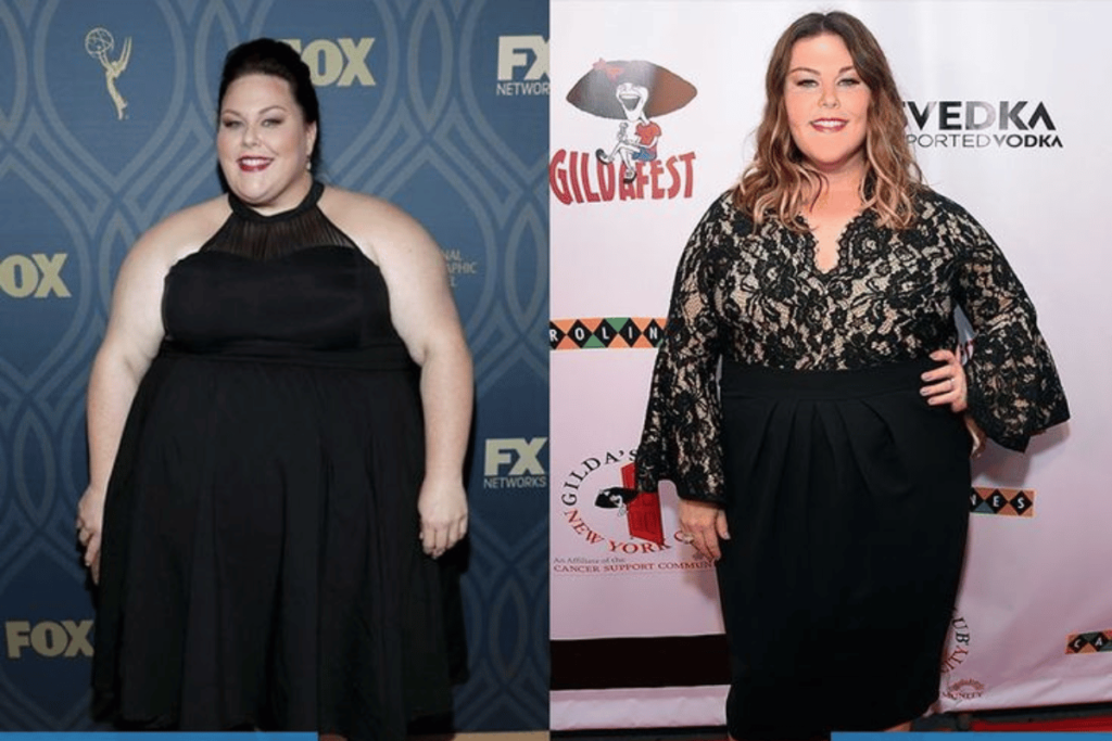 Chrissy Metz before and after transformation over years